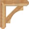 Ekena Millwork Westlake Craftsman Rough Sawn Bracket, Western Red Cedar, 6"W x 30"D x 30"H BKT06X30X30WTL04RWR - alternate 4